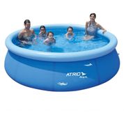 Piscina Inflável Circular Atrio 4500L ES305 Azul