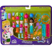 Boneca Polly Pocket Grande Moda Cheio de Estilo GGJ48