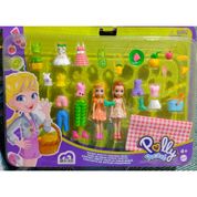 Boneca Polly Pocket Grande Moda Estilos Piquenique GGJ48