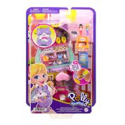 Polly Pocket Estojo Adventure World Restaurante de Kitty