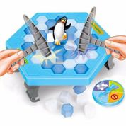 JOGO PINGUIM NUMA FRIA QUEBRA GELO BRINQUEDO INFANTIL CRIANÇA DE MESA COM MARTELO