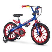 Bicicleta - Aro 16 - Capitão América - Nathor - Azul