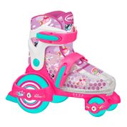 Patins Roller - Jr Unicórnio - 30 a 33 - Astro Toys - Rosa