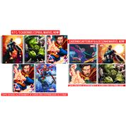 Kit 5 Caderno Marvel Now Espiral 80 Fls + Cartografia e Desenho Vingadores