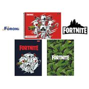 Kit 2 Cadernos Fortnite Brochura Peq. + 1 Desenho Fortnite