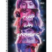 Caderno Stranger Things Espiral 80fls Tilibra Sortido