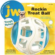 Bola Jw Recheável Petisco Rockin Treat Ball Para Cachorro