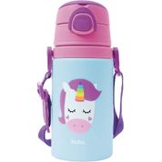 Garrafinha De Alumínio Animal Fun Squeeze Infantil Buba Baby