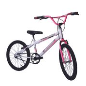 Bicicleta Infantil Menina Aro 20 Racer Pro Freedom Feminina - Guidão BMX