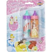 Conjunto com 2 Mamadeiras Mágicas - Princesas Disney - Ariel e Bela - Toyng