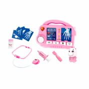 Brinquedo Kit Médico(a) Raio X com Luz e Som - Rosa - Fenix