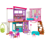 Barbie Casa de Férias Malibu 115cm e 30 acessórios - HCD50