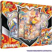 Jogo de Cartas Pokémon Box Infernape Vmax - Copag