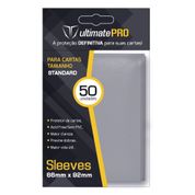 Sleeves Standard Cinza 66mm x 92mm - 50 unidades - Ultimate Pro