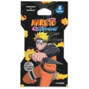 Cards Colecionáveis Naruto Shippuden Booster com 6 Cartas - Elka