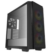 Gabinete Gamer DeepCool CG540 Preto Vidro Temperado Mid Tower ATX - R-CG540-BKAGE4-G-1