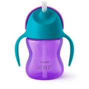 Copo Avent Dinossauro 200ml Verde E Roxo