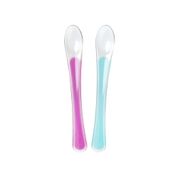 Kit 2 Colheres de Transição Tommee Tippee First Spoons - Vermelho e Azul