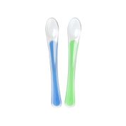 Kit 2 Colheres de Transição Tommee Tippee First Spoons - Azul e Verde