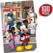 Quebra-Cabeça Disney Mickey 100 Peças - Toyster 8001