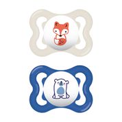 Chupeta MAM Supreme 0-6 meses Silicone Embalagem Dupla Azul