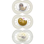 Chupeta MAM Original Day Night Embalagem Tripla 6m+ Neutra