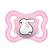 Chupeta MAM Supreme 0-6 meses Silicone Embalagem Unit Rosa