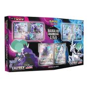 Jogo De Cartas - Batalha De Liga - Pokémon - Calyrex Cavaleiro Espectral - 120 Cartas - Copag