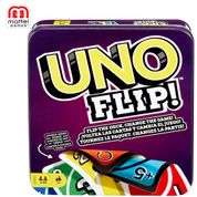 EXCLUSIVO - Jogos de Cartas - Uno Flip - Mattel