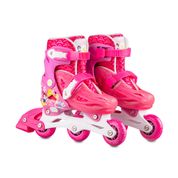 Patins 2 em 1 - Disney - Princesas - Inline - Tam 31-34 - Multikids - Rosa