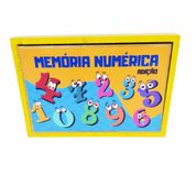 Jogo Memória Numérica - Adição - Madeira - Marcio Artesanatos