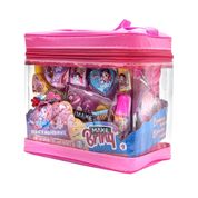 Kit Maquiagem Infantil Makebrinq Com Bolsa - Polibrinq