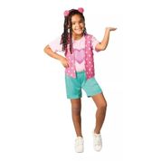 Fantasia Infantil Maria Clara JP Tiara Blusa Colete Short