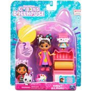 Gabby's Dollhouse Conjunto com Boneca Estúdio de Artes - Sunny 3070