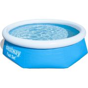 Piscina Inflável Redonda Bestway 2600L Fast Set Azul