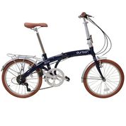 Bicicleta Dobrável Nautika ECO+ ARO 20" com 6 Marchas Azul