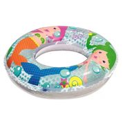 Boia Infantil Inflável Bestway Sereia Circular 51Cm de 3 a 6 Anos