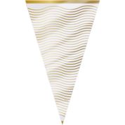 EMBALAGEM PARA TRUFA/CONE CONE FESTA LUXO 18X30CM PCT.C/50 FESTCOLOR