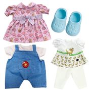 KIT ROUPA BONECA PARA OUR GENERATION E REBORN 36/46CM - 6 PEÇAS - CASINHA 4