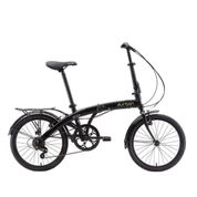 Bicicleta Dobrável Nautika ECO+ ARO 20" com 6 Marchas Preto