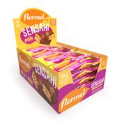 Chocolate Amendoim com Caramelo Flormel Sensah 16UND 30g