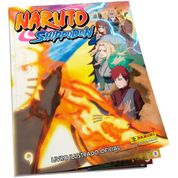 ALBUM DE FIGURINHAS NARUTO SHIPPUDEN BROCHURA CAPA FLEX  PANINI