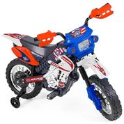 Moto Elétrica 6V Motocross Azul - Homeplay 241