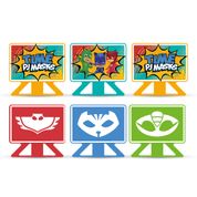 6 Enfeite Display Decoração De Mesa Tema Festa PJ Masks