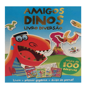 Livro Livro Diversão: Amigos Dinos