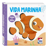 Livro Animais Fofuchos - Toque E Sinta Vida Marinha