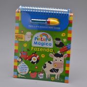 Livro Pintura Magica - Fazenda