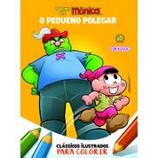 Livro Turma da Mônica Clássicos Ilustrados para Colorir