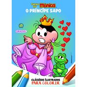 Livro Turma da Mônica Clássicos Ilustrados para Colorir