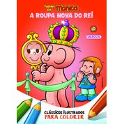 Livro Turma da Mônica Clássicos Ilustrados para Colorir